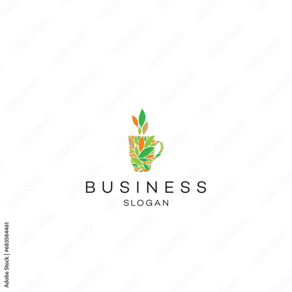 Leaf cup organic herbal natre health tea logo design business solution abstract vector brand flat Icon design vector modern minimal style illustration emblem sign symbol logotype typography Leaf cup organic herbal natre health tea logo design business solution abstract vector brand flat Icon design vector modern minimal style illustration emblem sign symbol logotype typography