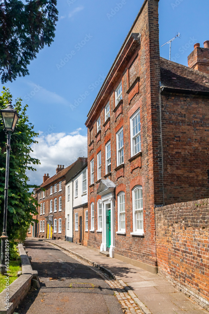 Houses in St Marys Square,  Old Aylesbury,
