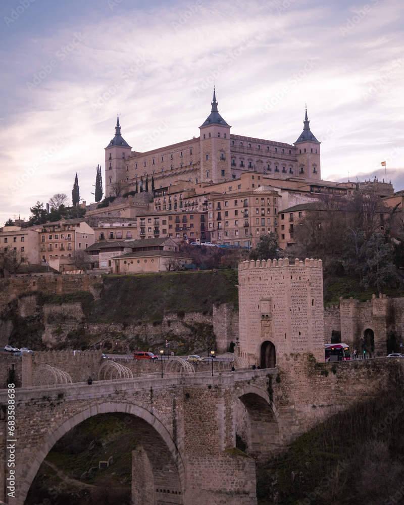 view of the town of toledo 