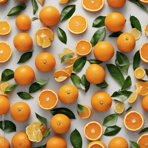 Orange Fruit and Juice Photography