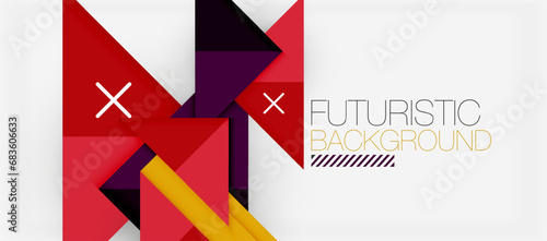 Triangle Vector Background Illustration For Wallpaper, Banner, Background, Card, Book Illustration, landing page