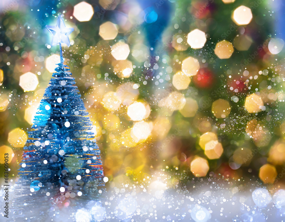 Christmas trees background and new year greeting Christmas trees background and new year greeting