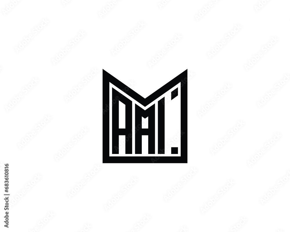 AAI logo design vector template AAI logo design vector template