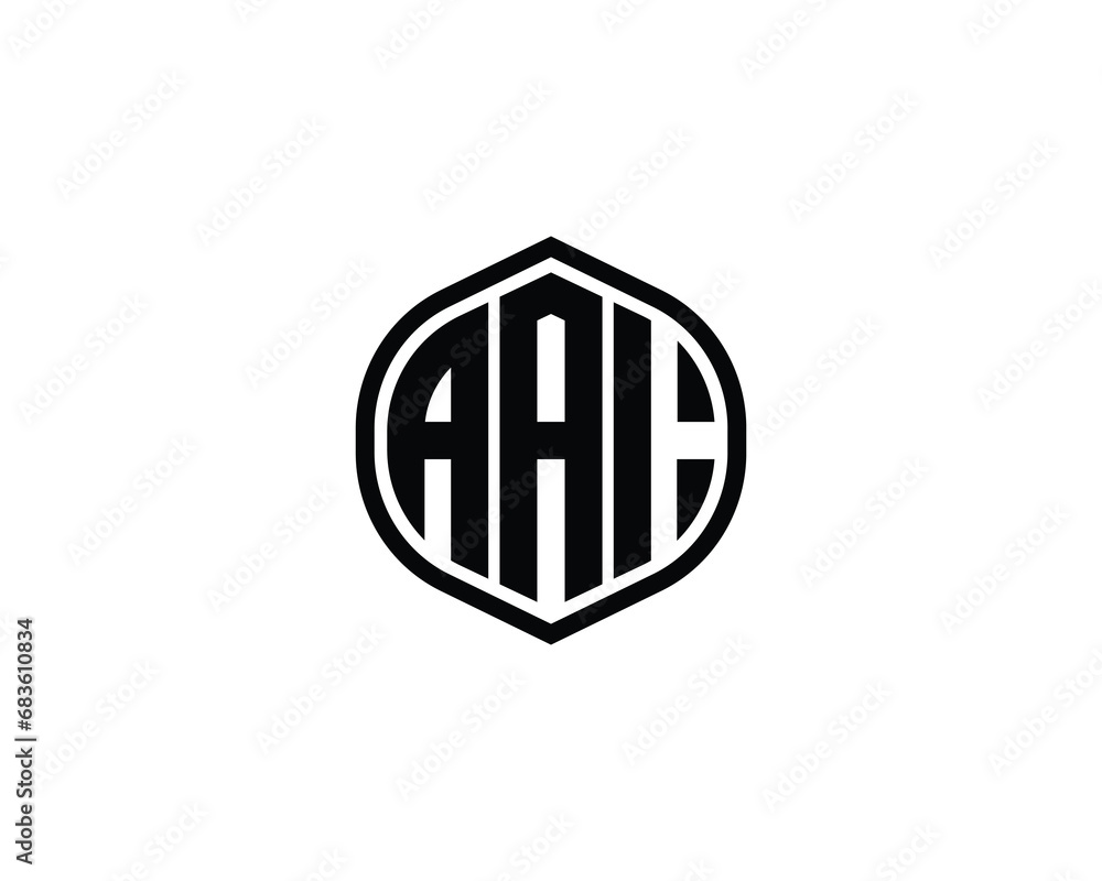 AAI logo design vector template AAI logo design vector template