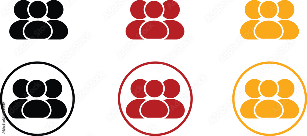 human group profile icon, symbol, profile photo of people gathered human group profile icon, symbol, profile photo of people gathered