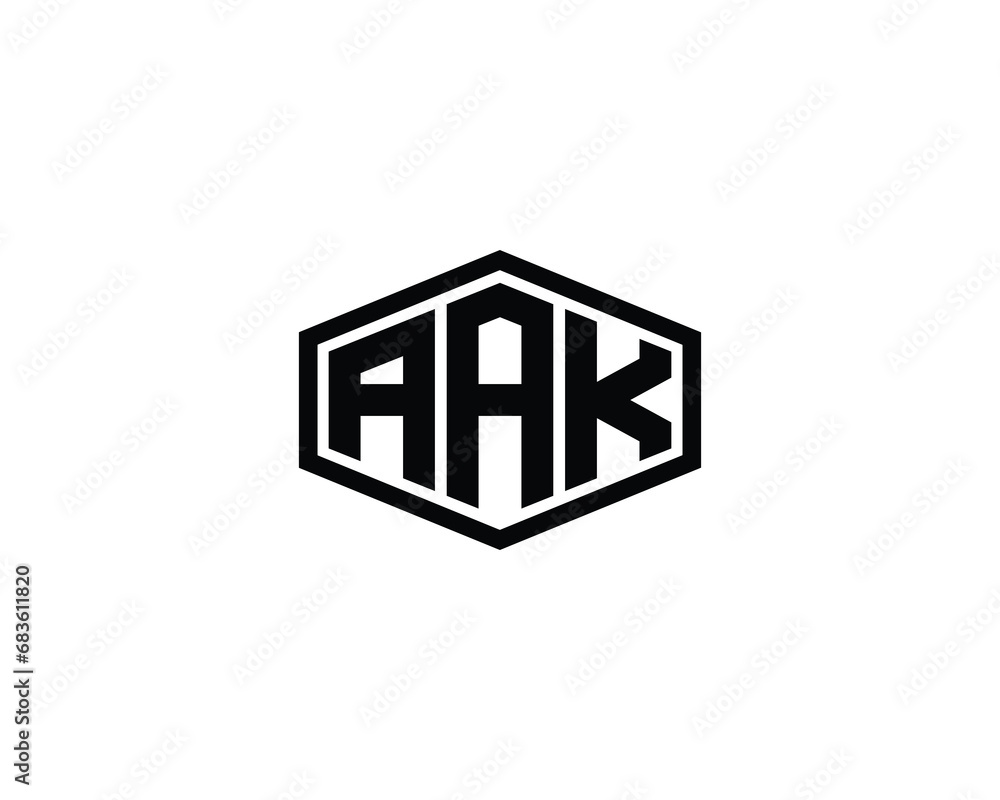 AAK logo design vector template AAK logo design vector template