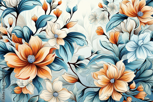 Floral Background Floral Wallpaper Floral Image Flower Background Flower Image Flower Wallpaper Illustration 