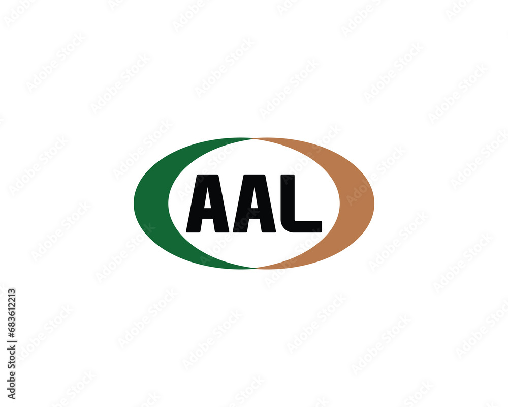 AAL logo design vector template AAL logo design vector template