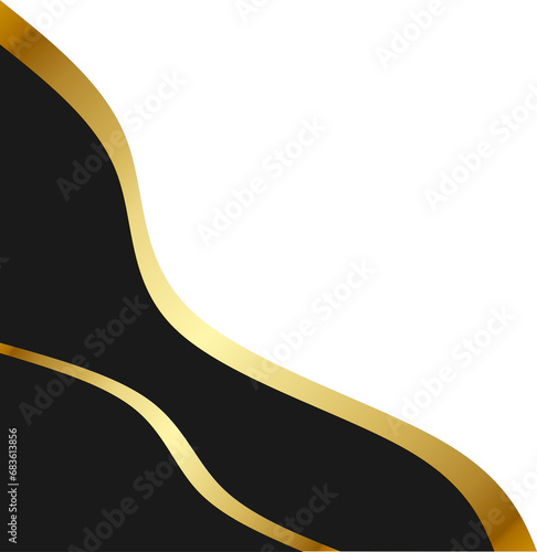 abstract wave border