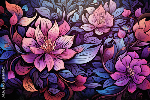 Floral Background Floral Wallpaper Floral Image Flower Background Flower Image Flower Wallpaper Illustration 