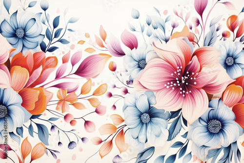 Floral Background Floral Wallpaper Floral Image Flower Background Flower Image Flower Wallpaper Illustration 