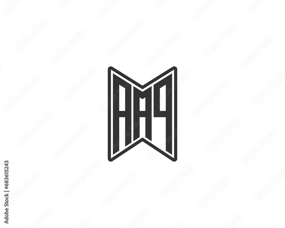 AAQ logo design vector template AAQ logo design vector template