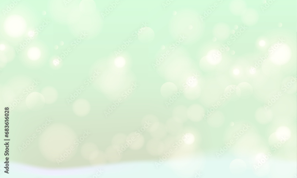 Vector beautiful green bokeh soft blurred background Vector beautiful green bokeh soft blurred background