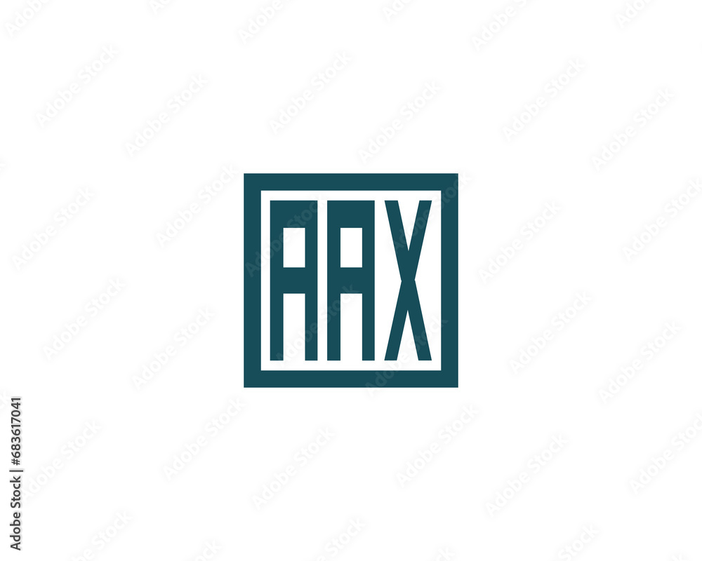 AAX logo design vector template AAX logo design vector template