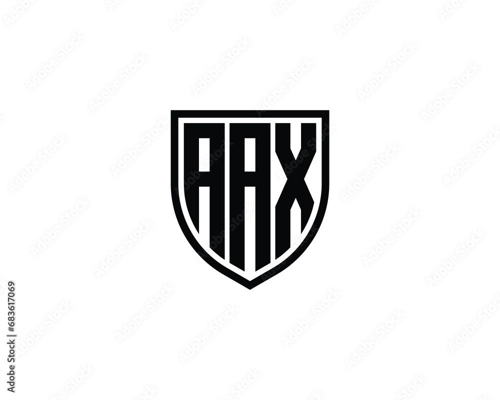 AAX logo design vector template AAX logo design vector template