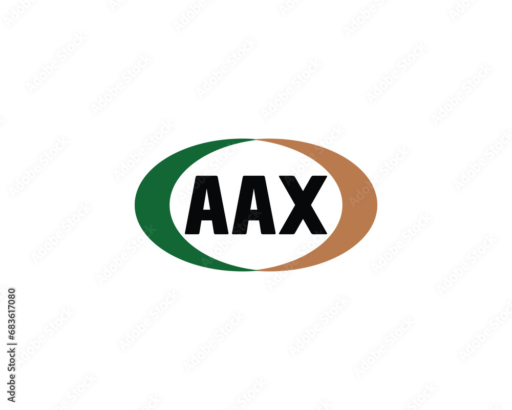 AAX logo design vector template AAX logo design vector template