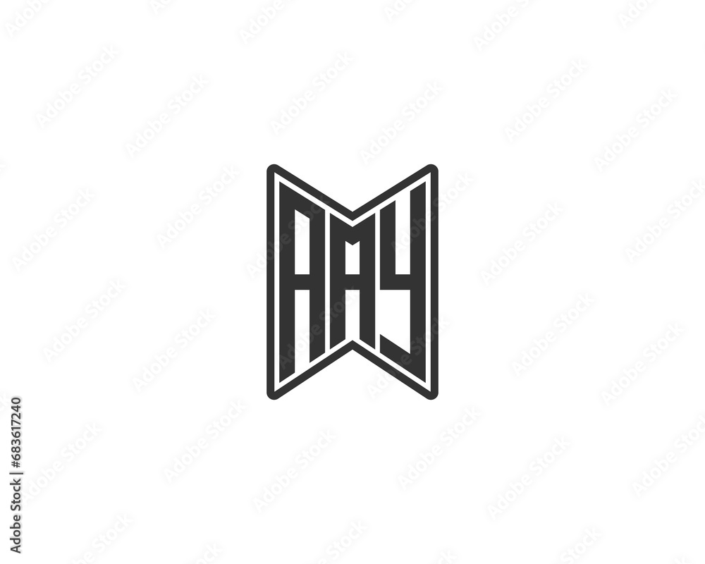 AAY logo design vector template AAY logo design vector template