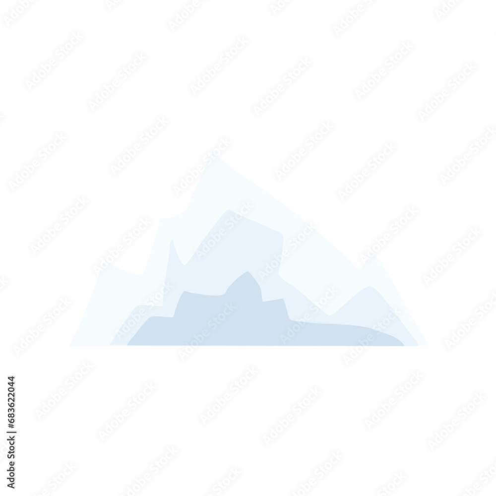 icebergs vector