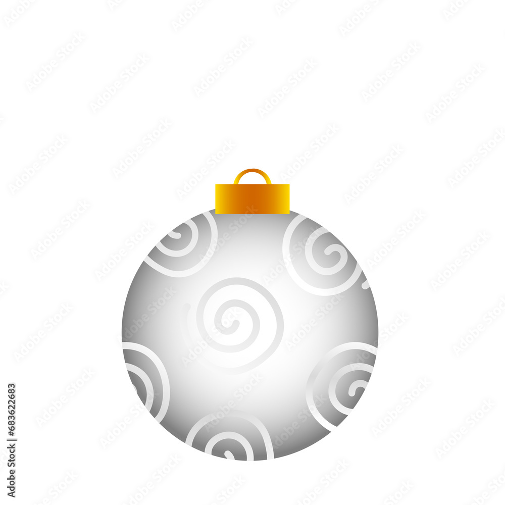 Brightly decorated balls for Christmas Brightly decorated balls for Christmas
