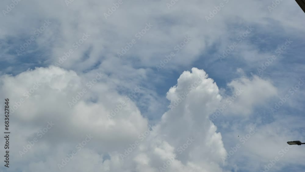 timelapse movement of thick clouds and uneven movement during daylight and dusk timelapse movement of thick clouds and uneven movement during daylight and dusk
