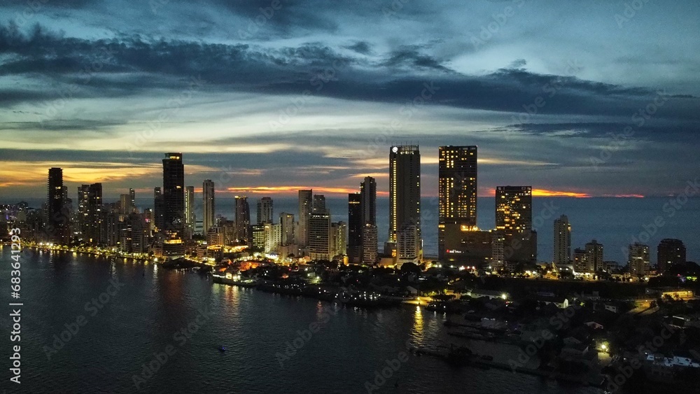 Fototapeta premium Atardecer