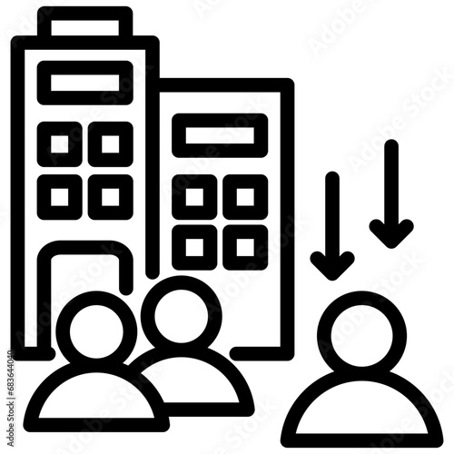 Enterprise Outline Icon