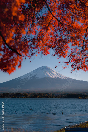 Fuji mountain in Autumn