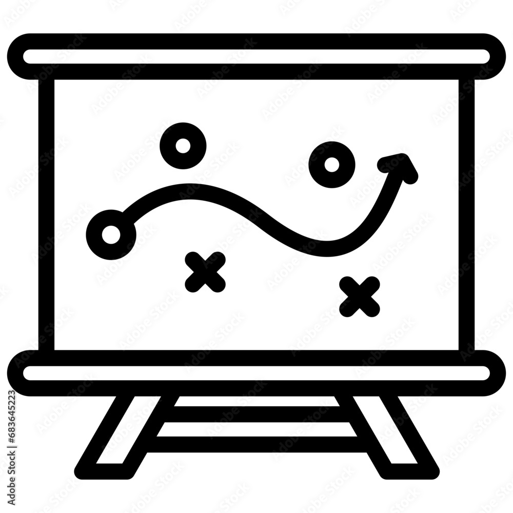 Strategy Outline Icon