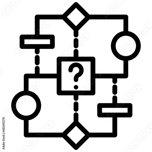 Algorithm Outline Icon