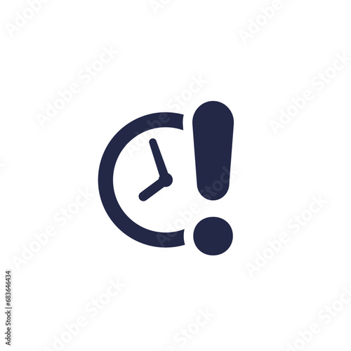 shelf life icon, expire time pictogram