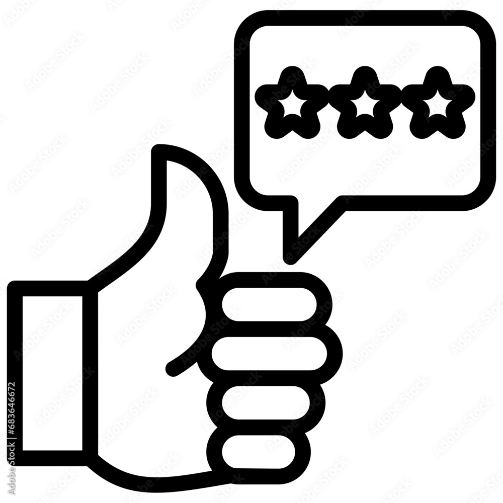 Reputable Outline Icon Reputable Outline Icon