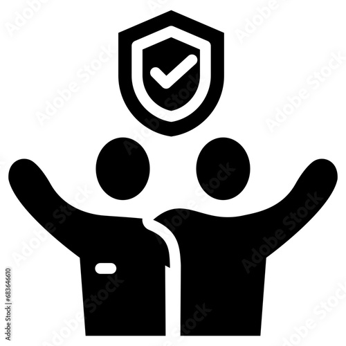 Dependability Glyph Icon