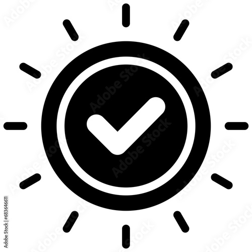 Substantiated Glyph Icon