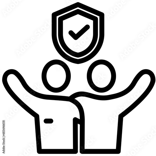 Dependability Outline Icon