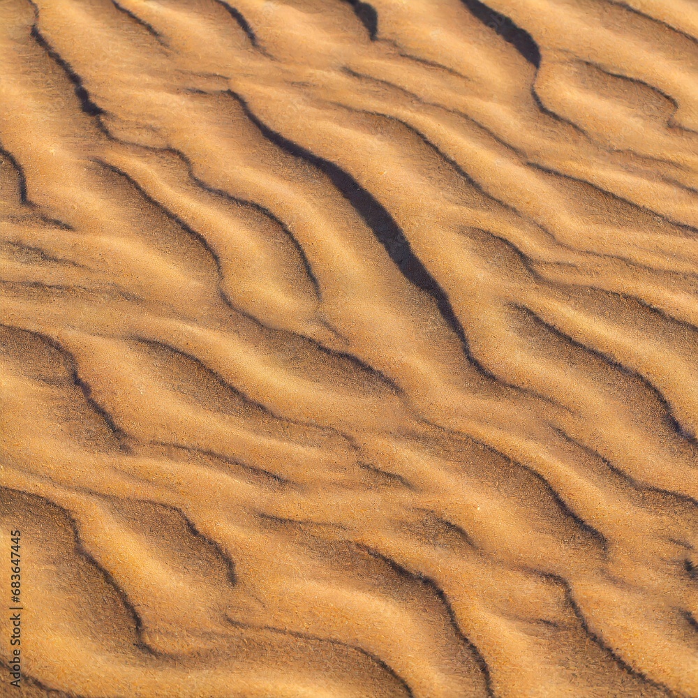 Sand texture dunes desert pattern waves background close up beach tide ripples Sand texture dunes desert pattern waves background close up beach tide ripples
