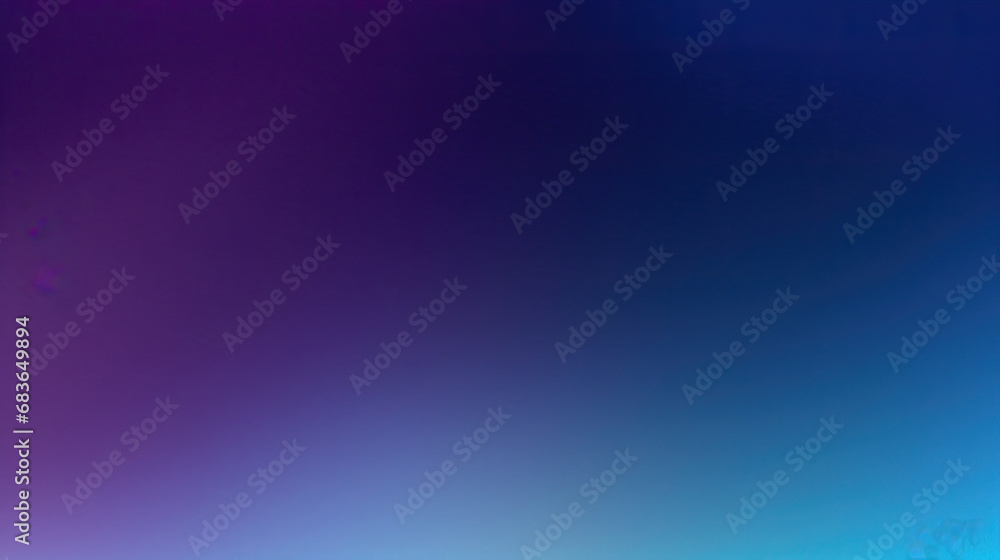 Fototapeta premium Dark blue purple color gradient background, grainy texture effect, web banner abstract design,