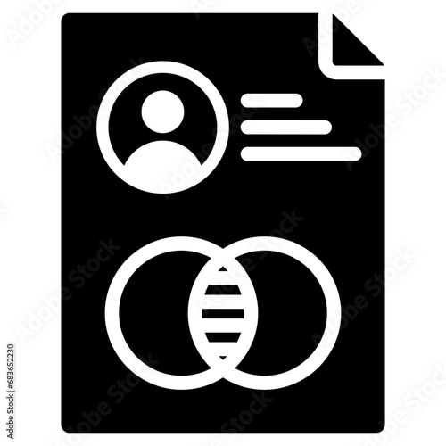 Transparency Glyph Icon