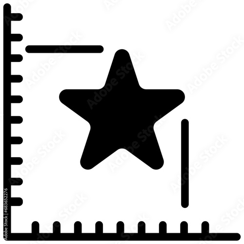 Reputation Measurement Glyph Icon