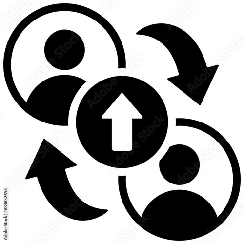 Enhancing Interaction Glyph Icon