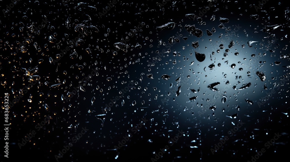 Rain Over Black Background, Wallpaper Pictures, Background Hd 