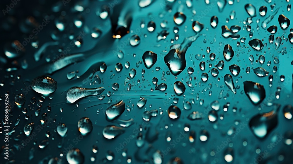 Rain Puddle Circles Aqua Abstract Background, Wallpaper Pictures, Background Hd 