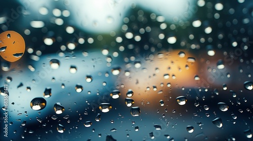 Raindrops On Window Glass Selective Focus  Wallpaper Pictures  Background Hd 