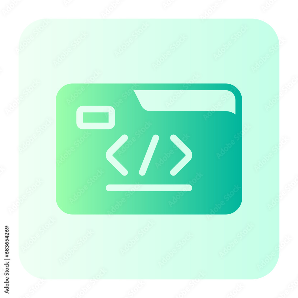 folder gradient icon folder gradient icon