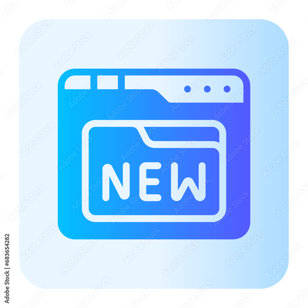 new features gradient icon new features gradient icon