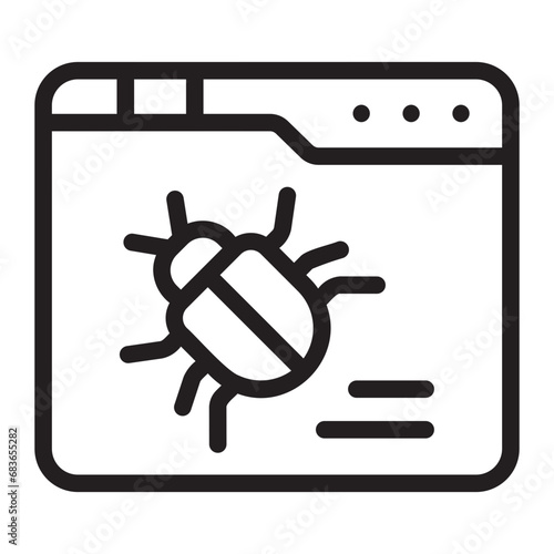 debug line icon