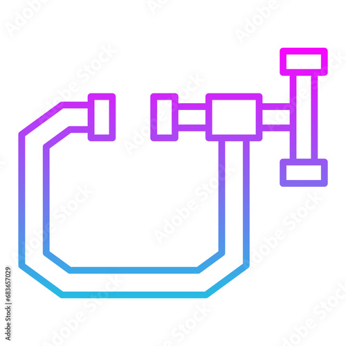 C Clamp Icon