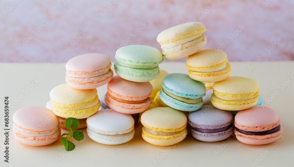 Obraz premium Lots of colorful and cute sweets