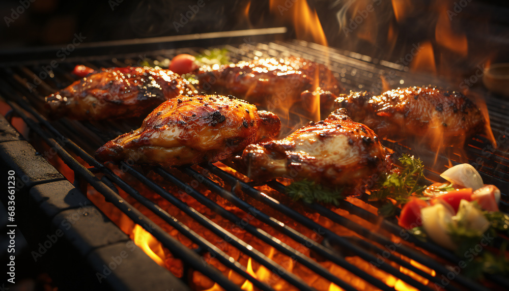 Recreation of grilled chicken Recreation of grilled chicken