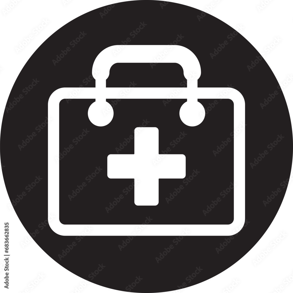 Obraz premium Kit, medical, health icon