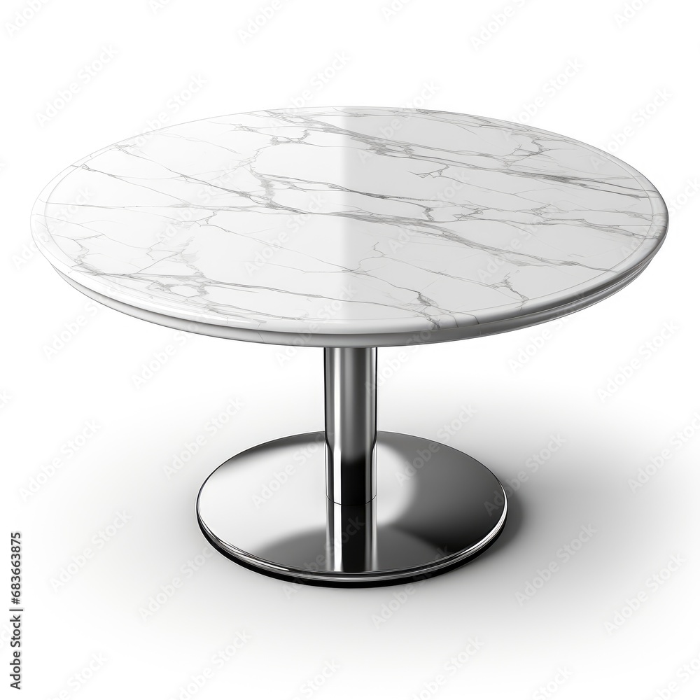 White Marble Table Tree Shadow, Isolated On White Background, For Design And Printing White Marble Table Tree Shadow, Isolated On White Background, For Design And Printing